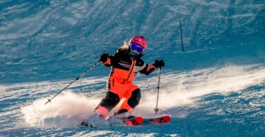 Schools go skiing learning