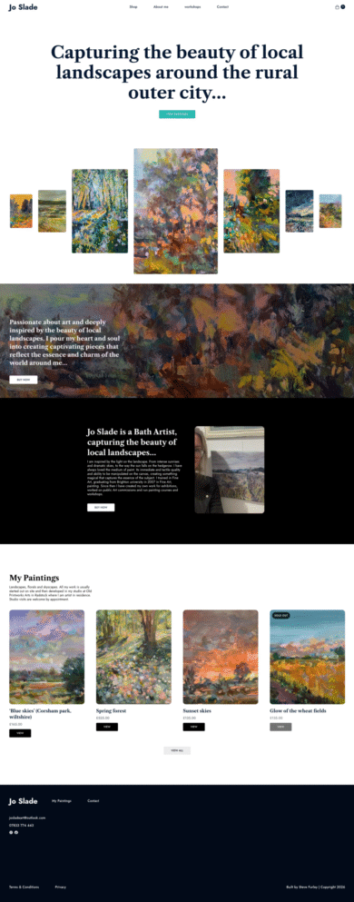 jo Slade website
